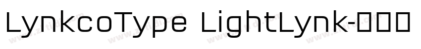 LynkcoType LightLynk字体转换